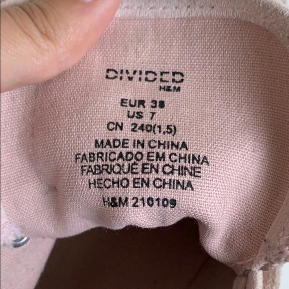 pink sneakers from H&M - Picture 6 of 6
